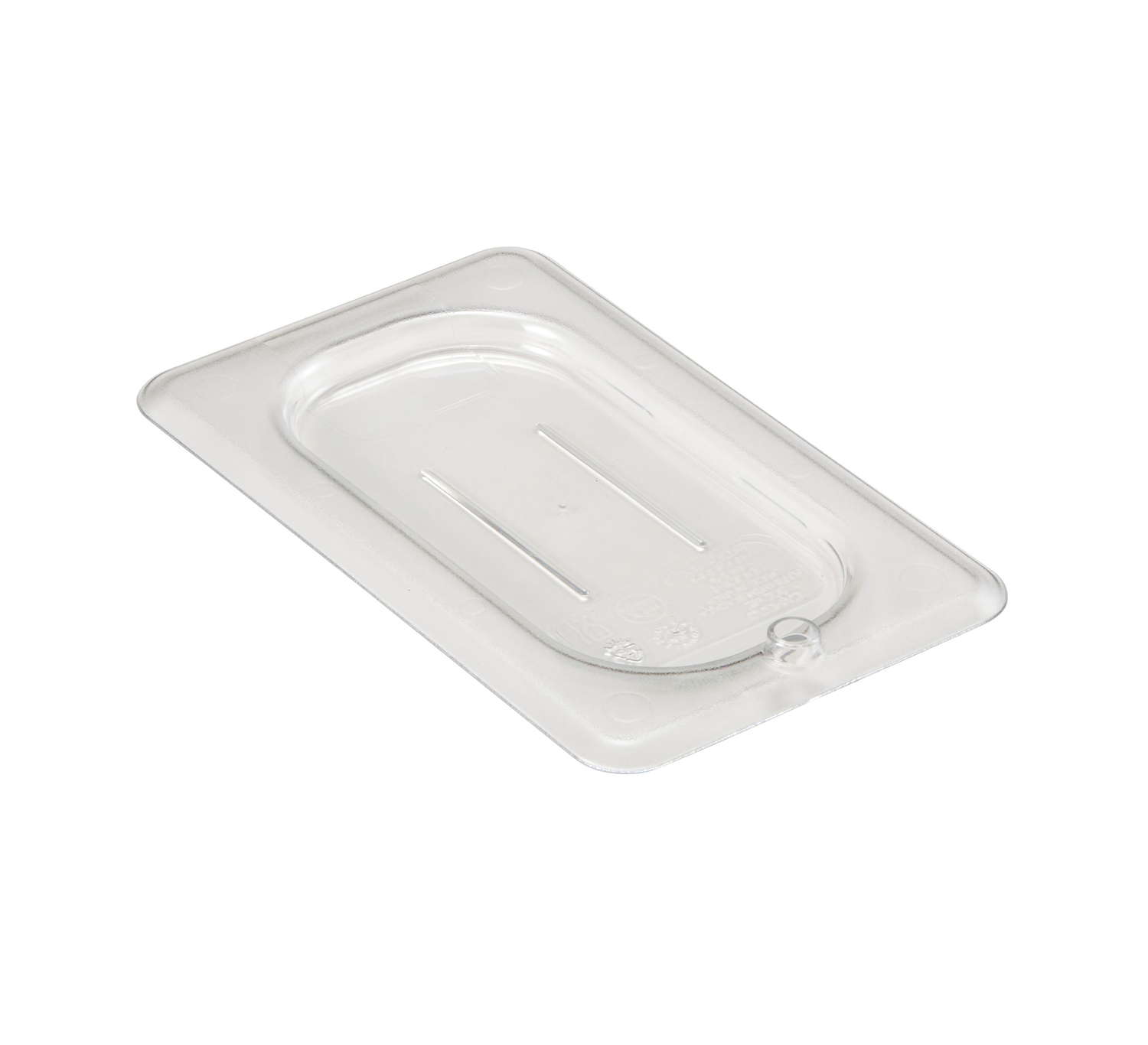 POLYCARBONATE FLAT COVER CLEAR FOR 1/9 FOODPANS <br> By Cambro