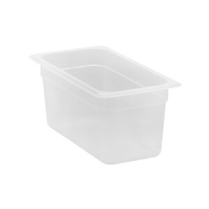 POLYPROPYLENE GN 1/3 FOODPAN TRANSLUSCENT 150MM <br> By Cambro