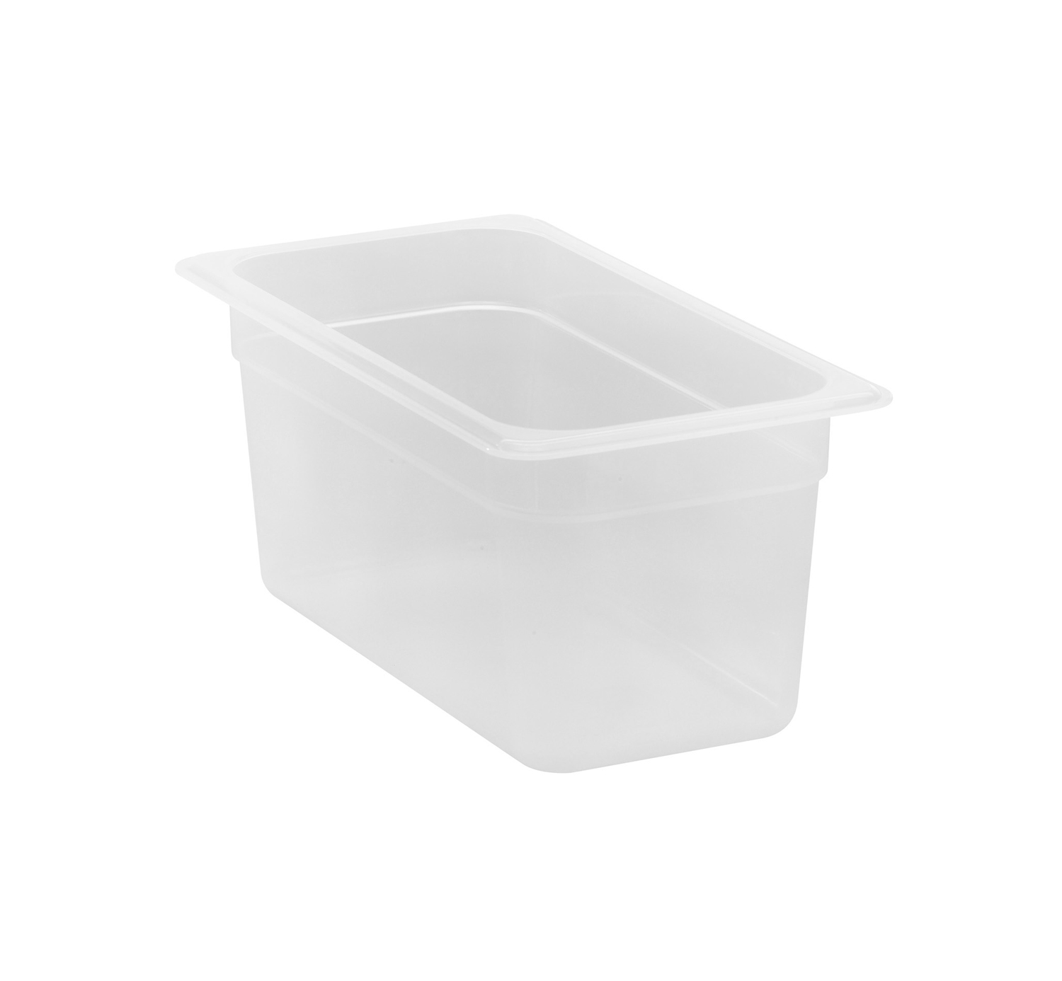 POLYPROPYLENE GN 1/3 FOODPAN TRANSLUSCENT 150MM <br> By Cambro