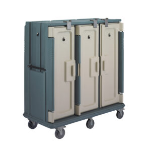 MEAL DELIVERY CART 20 TRAY SLATE BLUE 74.5CM W X 152.5CM L X 161.6CM H <br> By Cambro