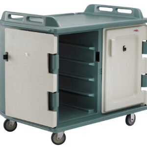 MEAL DELIVERY CART 20 TRAY SLATE BLUE 96.5CM W X 140CM L X 112.4CM H <br> By Cambro