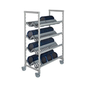 MOBILE DRYING RACK FOR CAMDUCTION BASES - 128 BASE CAPACITY <br> By Cambro