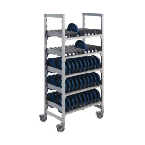 MOBILE DRYING RACK FOR INSULATED DOME COVERS - 100 DOME CAPACITY <br> By Cambro