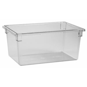 STORAGE BOX LARGE POLYCARBONATE CLEAR 46CM W X 66CM L X 15CM D - 33LTR <br> By Cambro