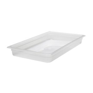 POLYPROPYLENE GN 1/1 FOODPAN TRANSLUSCENT 100MM D <br> By Cambro