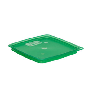 SQUARE CONTAINER COVER 2 & 4 LT SQUARES (GREEN) <br> By Cambro