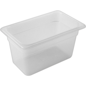 STORAGE CONTAINER NINTH - 100MM DEEP - POLYPROPOLENE <br> By Cambro