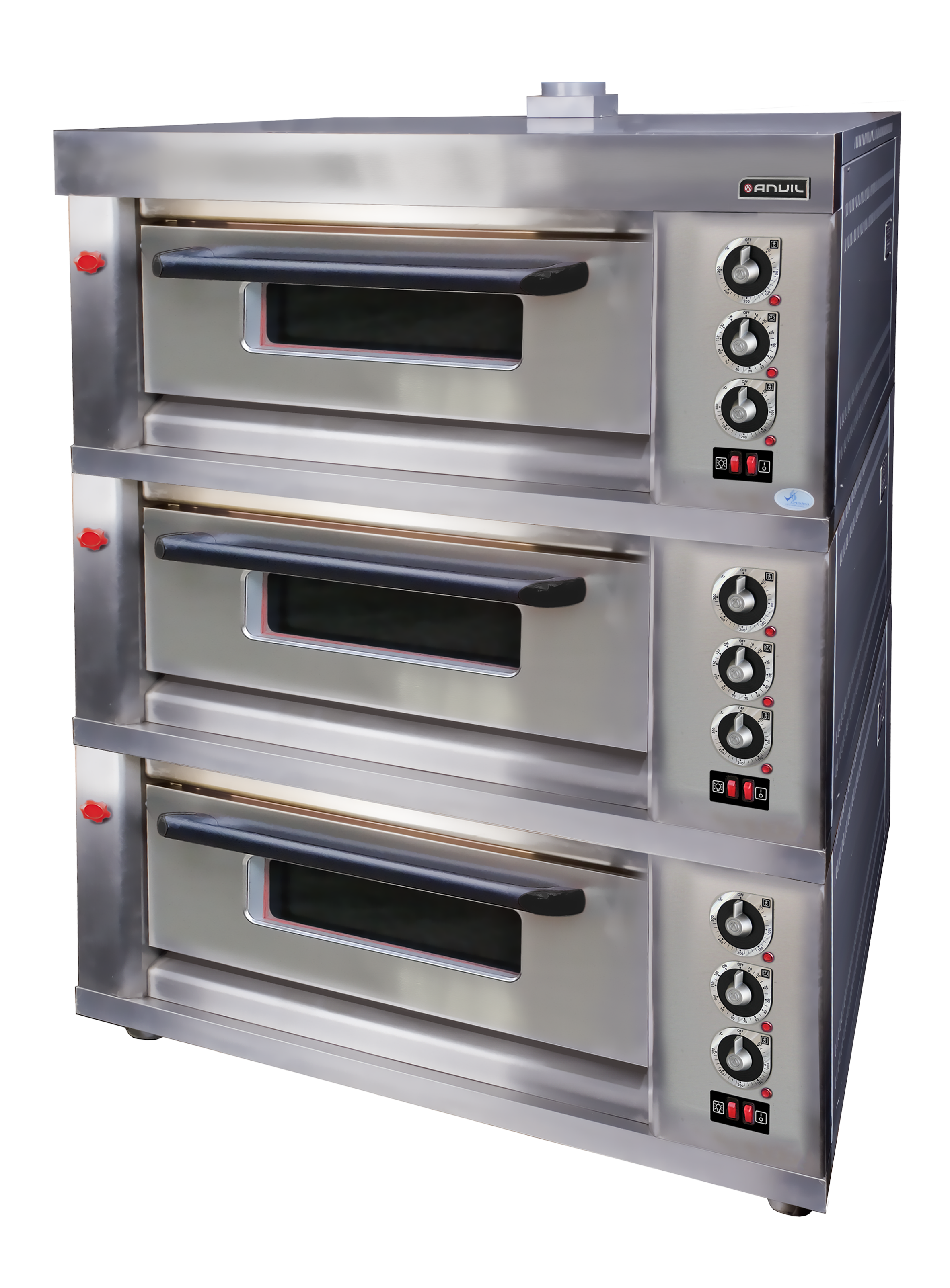DECK OVEN - GAS - 6 TRAY - TRIPLE<br> By Anvil