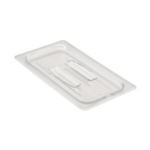 POLYCARBONATE CLEAR LID WITH HANDLE FOR 1/3 PANS <br> By Cambro