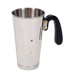 MILK SHAKE CUP S/STEEL WITH HANDLE-880ML<br> Hamilton Beach